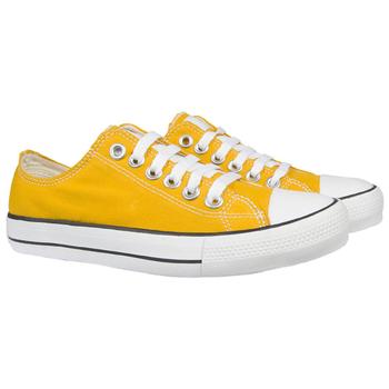 Imagem de Tênis Old Star Tradicional Amarelo Casual Unissex Confortavel