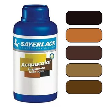 Imagem de Tingidor Madeira Acquacolor Base Água 500ml Sayerlack Cores