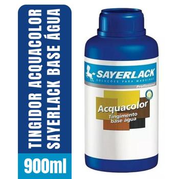 Imagem de Tingidor Madeira Acquacolor Base Água 500ml Sayerlack Cores