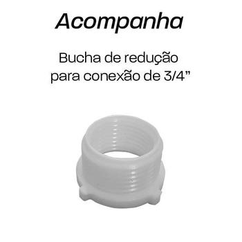 Imagem de Torneira para Jardim com Redução 1/2" x 3/4" - 9 cm