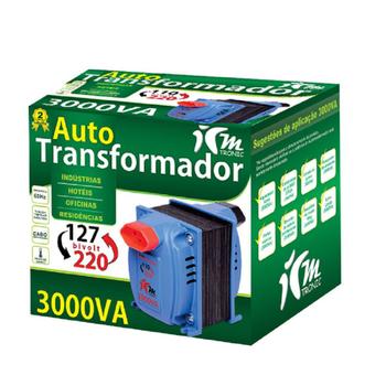 Imagem de Transformador IPEC 3000VA/2100W MT3000 - Bivolt