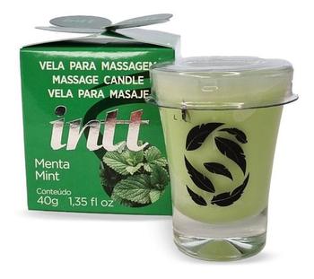 Imagem de Vela Aromática Beijável Intt Para Massagem Não Queima A Pele