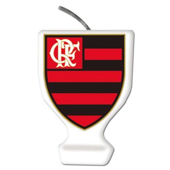 Imagem de Vela De Aniversário Emblema Flamengo Festcolor