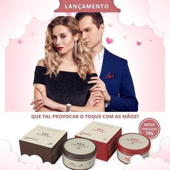 Imagem de Vela Hidratante Beijável Sex Gourmet 70g - A Sós