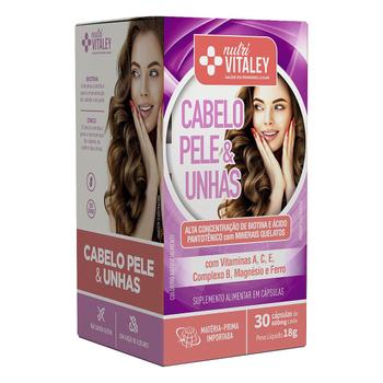 Imagem de Vitaley Nutri Cabelo, Pele e Unhas 30 Cápsulas