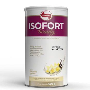 Imagem de Whey Protein Isofort Beauty Baunilha Natural 450g Vitafor