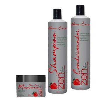 Imagem de Zen Hair Kit Manutenção Morango - 3 Passos