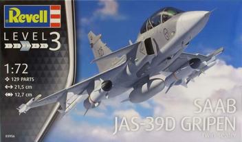 1/72 - Saab JAS-39D Gripen Twin Seater - Revell