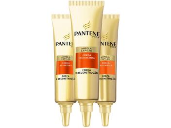 Ampola Pantene Pro-V Força e Reconstrução - 3 Unidades