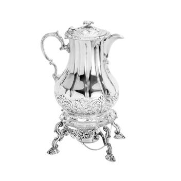 Aparelho Samovar De LatÃ£o Prateado 2\5 Lts  - F9-3490 - Wolff india