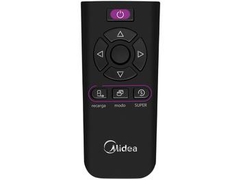 Aspirador de PÃ³ RobÃ´ Midea 1500mAh com Filtro HEPA - Smart VRA81B