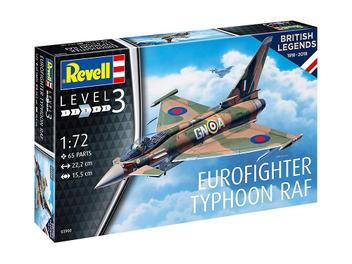 Aviao 100 anos RAF: Eurofighter Typhoon RAF - REVELL ALEMA