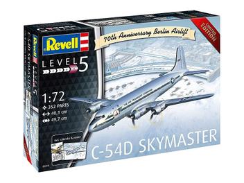 Aviao Douglas C-54D Berlin Airlift 70th Anniversary 03910 - REVELL ALEMA - Brand