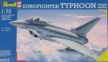 Aviao Eurofighter Typhoon Single Seater - REVELL ALEMA