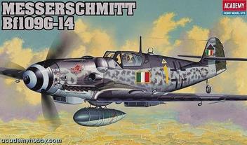 AviÃ£o Messerchmitt Bf109 G-14 - ACADEMY