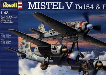 Aviao MISTEL V - Ta154 e FW-190 - REVELL ALEMA