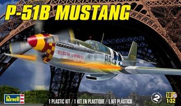 Aviao P-51B Mustang - REVELL AMERICANA