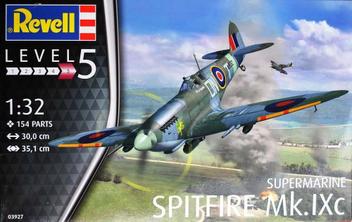 Aviao Supermarine Spitfire MK.IXC - REVELL ALEMA - Brand