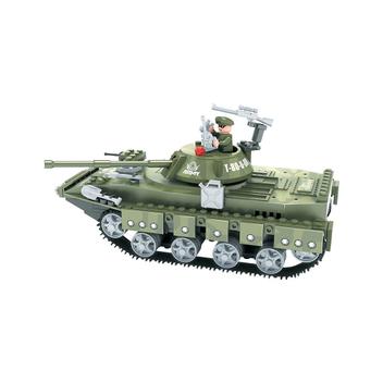 Brinquedo Tanque ExÃ©rcito para Montar com 213 Pcs - Playcis