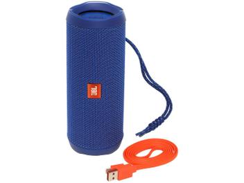 Caixa de Som Bluetooth Portátil JBL Flip 4 - 16W USB à Prova de Água