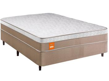 Cama Box Casal (Box + Colchão) Celuplás Molas - Ensacadas/Pocket 28cm de Altura Vanille Softgel