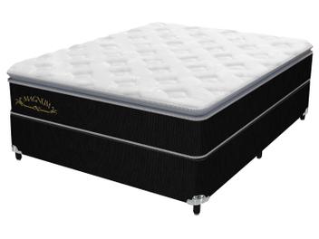 Cama Box Casal (Box + Colchão) Plumatex - Molas Ensacadas/Pocket 28cm de Altura Magnum