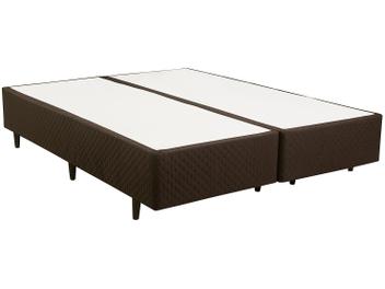Cama Box Queen Size (Box + Colchão) Herval - Mola 26cm de Altura Dublin