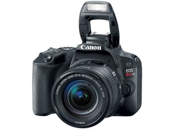 CÃ¢mera Digital Canon DSLR EOS REBEL SL2 24,2MP - Semiprofissional 3â€ Touch Zoom Ã“ptico 3x