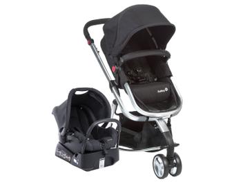 Carrinho de Bebê com Bebê Conforto Safety 1st - Travel System Mobi TS 0 a 15kg
