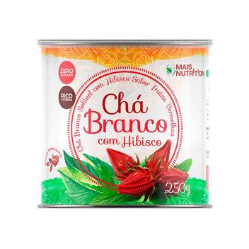 Chá Branco Com Hibisco Mais Nutrition 250g - Wvegan