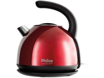 Chaleira Elétrica Philco Cozinha Classic PHC20V - Vermelha 1,7L