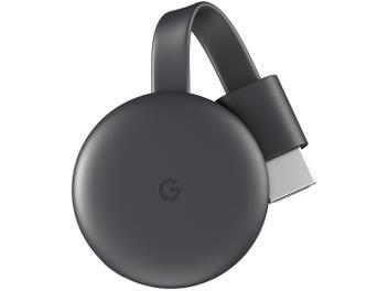 Chromecast 3 Streaming Device Google - Full HD ConexÃ£o HDMI