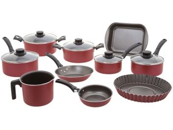 Conjunto de Panelas Tramontina Turim 20298/722 - Antiaderente 10 Peças