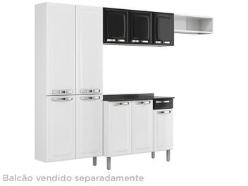 Cozinha Compacta Itatiaia Rose - 7 Portas Aço