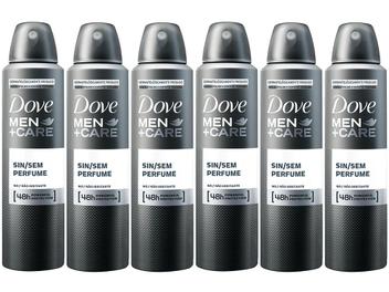 Desodorante Aerosol Antitranspirante Masculino - Men+Care Sem Perfume 150ml Cada 6 Unidades - Magazine Ofertaesperta