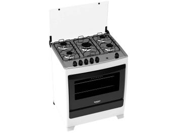 Fogao 5 Bocas Dako Branco Acendimento Automatico- Supreme