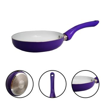 Frigideira CerÃ¢mica 16cm Roxa Frita Sem Ãleo - Idea