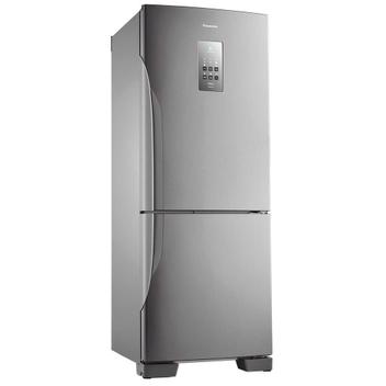 GELADEIRA Refrigerador Panasonic NR-BB53PV3X Frost Free Inverter Aço Escovado  425L - 127V - Magazine Ofertaesperta