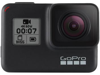 GoPro Hero 7 Black Ã€ prova de Ãgua 12MP Wi-Fi - Bluetooth GravaÃ§Ã£o 4K Display 2â€ Touch