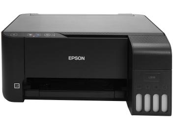 Impressora Multifuncional Epson EcoTank L3110 - Tanque de Tinta Colorida USB