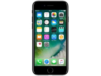 iPhone 7 Apple 128GB Preto Brilhante 4G Tela 4.7” - Retina Câm. 12MP + Selfie 7MP iOS 10
