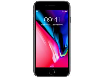 iPhone 8 Apple 256GB Cinza Espacial 4G Tela 4,7” - Retina Câm. 12MP + Selfie 7MP iOS 11