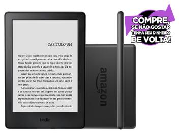 Kindle 8Âª GeraÃ§Ã£o Amazon Tela 6â€ 4GB Wi-Fi - Preto