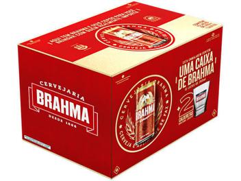 Kit Cerveja Brahma Chopp Pilsen 269ml Cada - 15 Unidades com 2 Copos Menor preço em Kit Cerveja Brahma Chopp Pilsen 269ml Cada - 15 Unidades com 2 Copos
