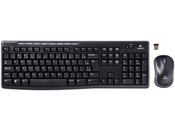 Kit Teclado e Mouse Sem Fio Logitech - MK270 Menor preço em Kit Teclado e Mouse Sem Fio Logitech - MK270