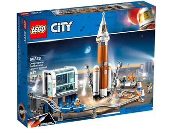 LEGO City Foguete de Espaço Intersideral e - Controle de Lançamento 837 Peças 60228