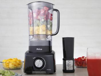 Liquidificador Philco PH900 Preto com Filtro - 12 Velocidades 1200W