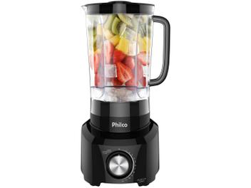 Liquidificador Philco PLQ1212 Preto com Filtro - 12 Velocidades 1200W