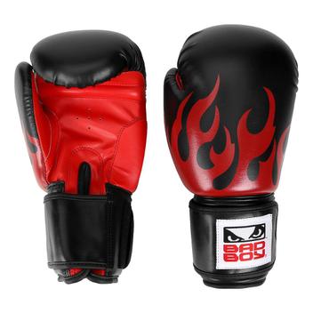 Luva de Boxe/Muay Bad Boy com Fogo