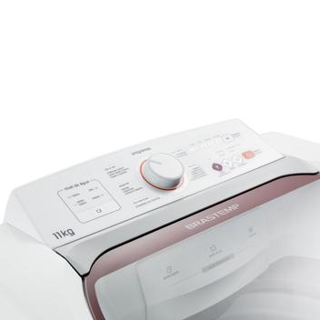 Máquina de Lavar Brastemp 11kg com Ciclo Tira Manchas e Ciclo Delicado